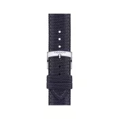 Tissot Official Anthracite Fabric Strap Lugs 21 mm T852.048.183