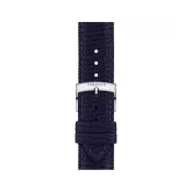 Tissot Official Blue Fabric Strap Lugs 21 mm T852.048.185