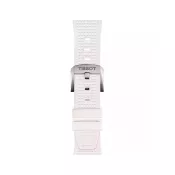 Tissot Official White PRX 40mm Rubber Strap T852.048.463