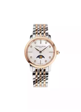 Frederique Constant Classics Slimline Ladies Moonphase FC-206MPWD1S2B