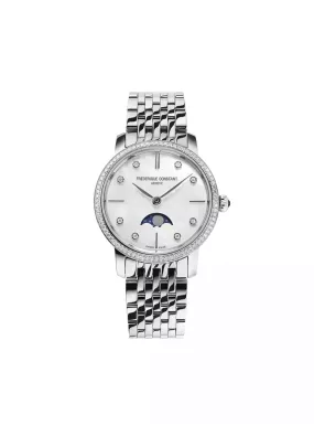 Frederique Constant Classics Slimline Ladies Moonphase FC-206MPWD1SD6B