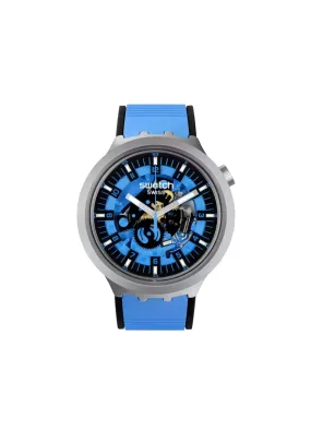 Swatch Azure Blue Daze SB07S106