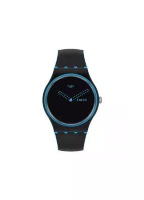 Swatch Minimal Line Blue SO29S701