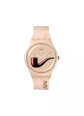 Swatch La Trahison Des Images By Rene Magritte SO29Z124