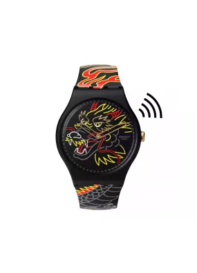 Swatch Dragon In Wind Pay! SO29Z137-5300