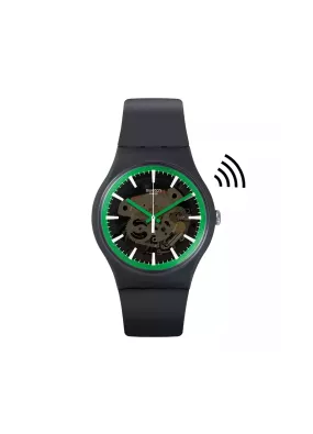 Swatch Graphite Pay! SVIM100-5300