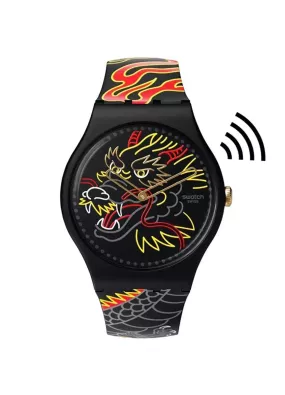 Swatch Dragon In Wind Pay! SO29Z137-5300