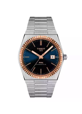 Tissot PRX Powermatic 80 Steel and 18K Gold Bezel T931.407.41.041.00